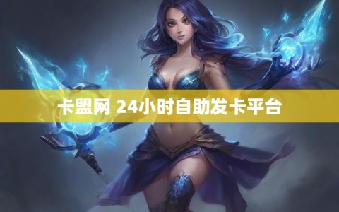 卡盟网 24小时自助发卡平台