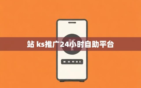 站 ks推广24小时自助平台