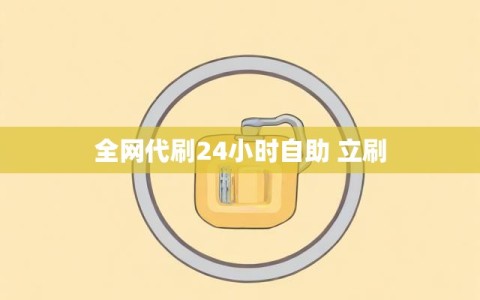 全网代刷24小时自助 立刷