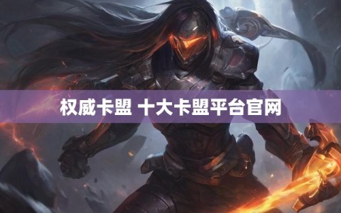 权威卡盟 十大卡盟平台官网