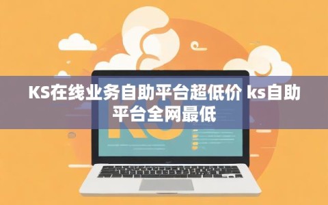 KS在线业务自助平台超低价 ks自助平台全网最低