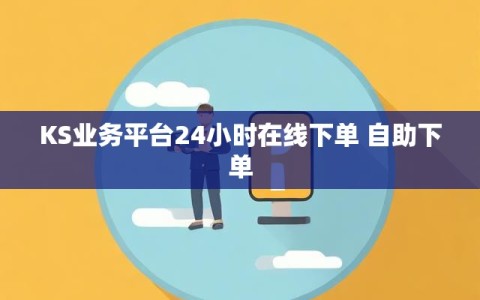 KS业务平台24小时在线下单 自助下单