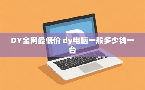 DY全网最低价 dy电脑一般多少钱一台