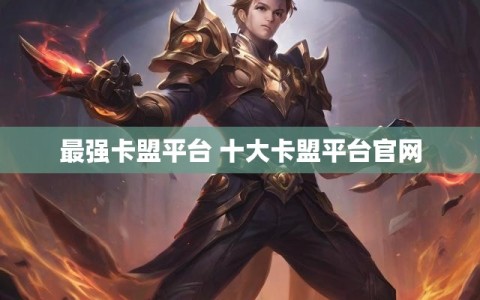 最强卡盟平台 十大卡盟平台官网