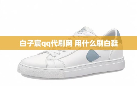 白子宸qq代刷网 用什么刷白鞋