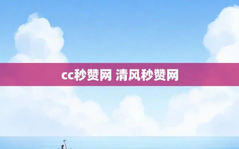 cc秒赞网 清风秒赞网